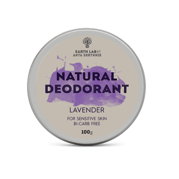 earth science natural deodorant tea tree lavender Lavender Natural Deodorant Bicarb Free – Earth Lab by Anya