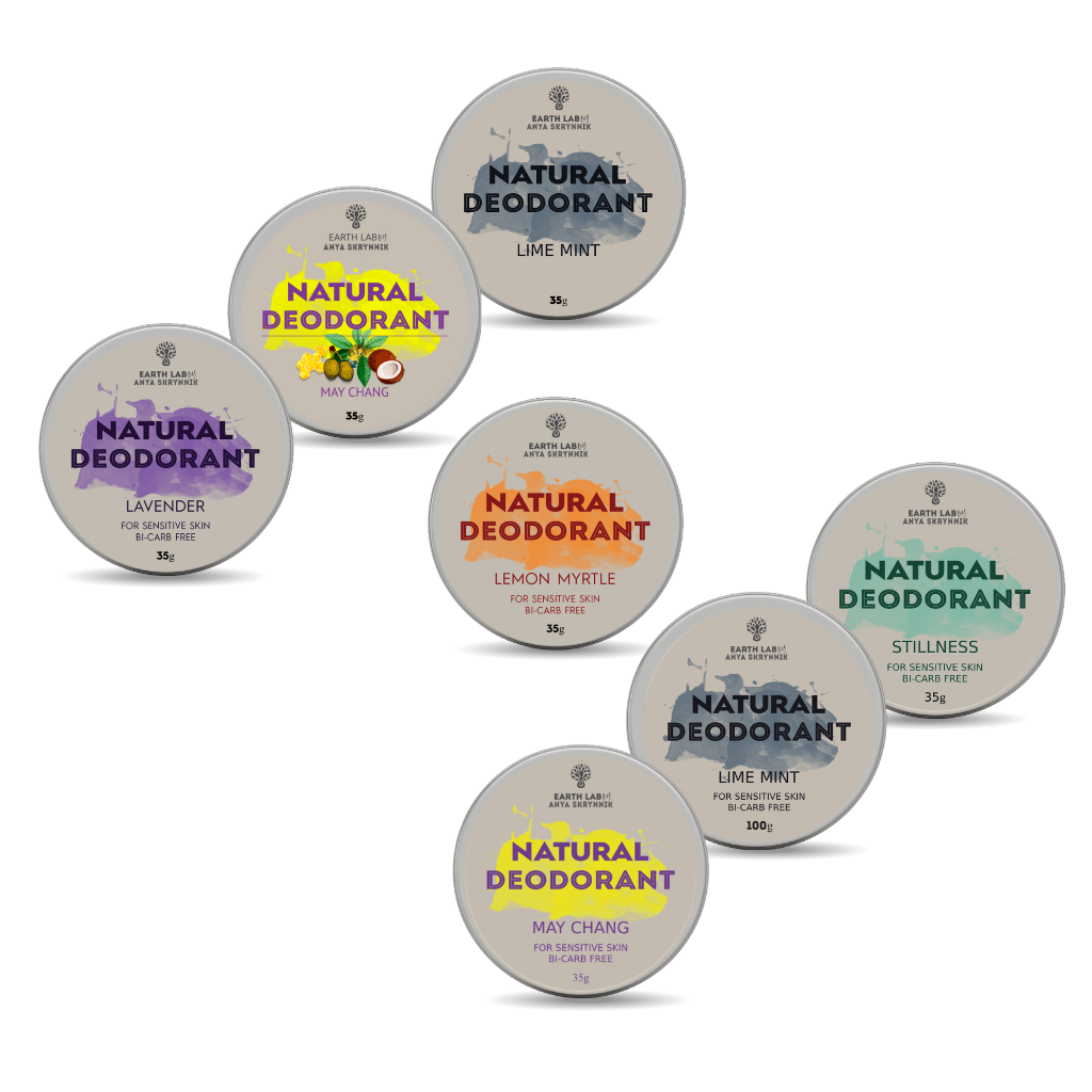 Natural Deodorants Complete Mini Set