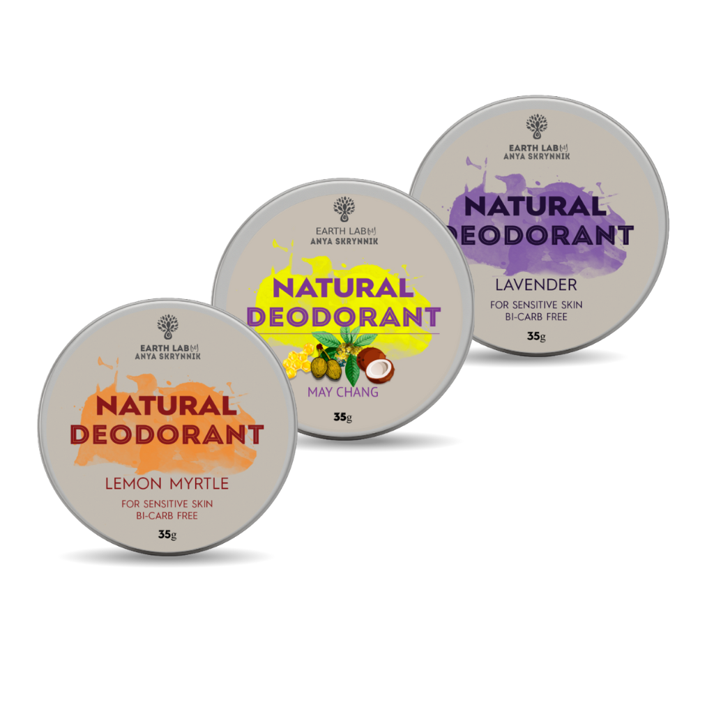 Natural Deodorants Mini Set - Starter Pack
