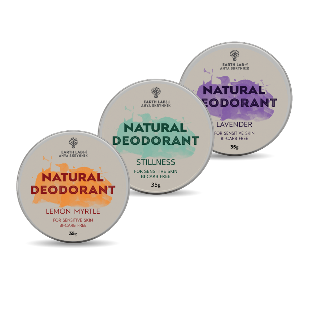 Natural Deodorants Mini Set – Sensitive Skin
