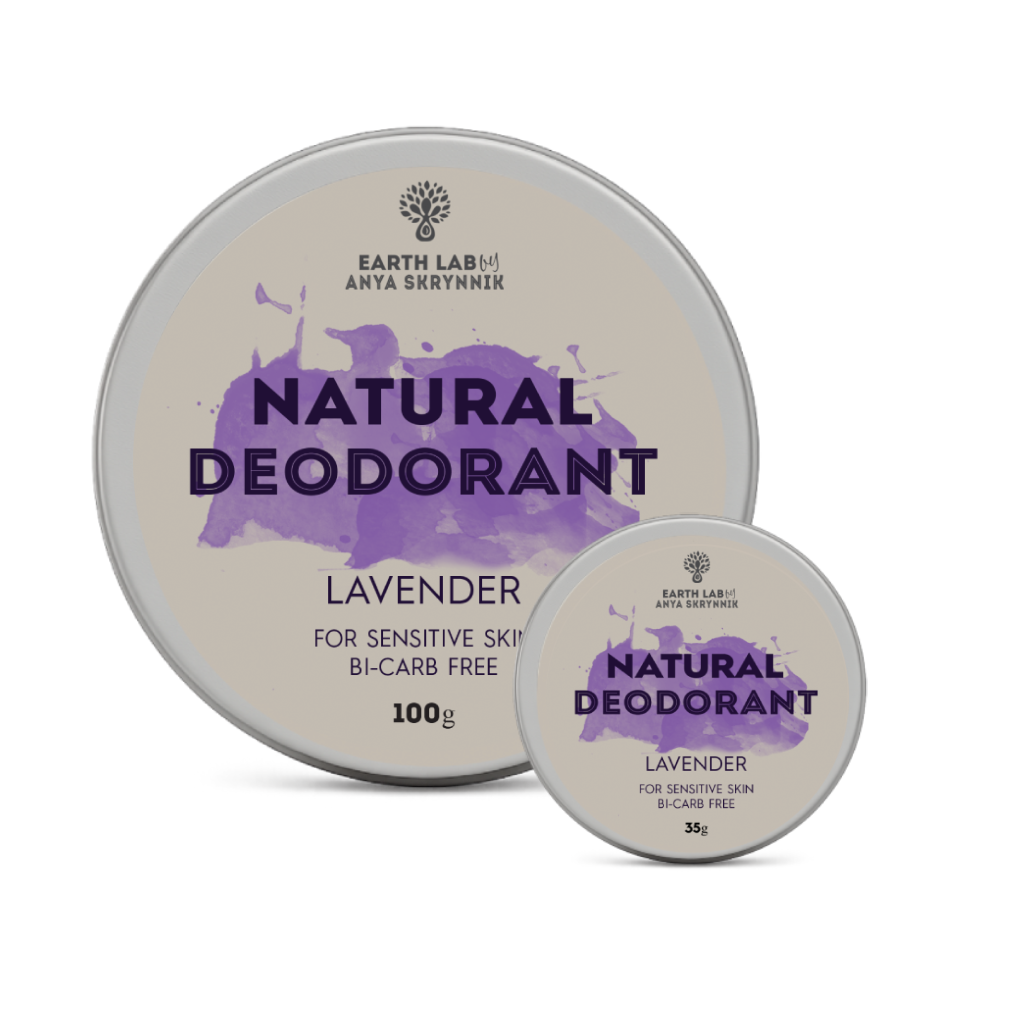 Lavender Natural Deodorant Bicarb Free