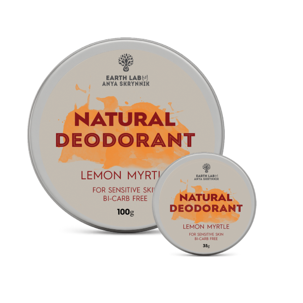 Lemon Myrtle Natural Deodorant Bicarb Free