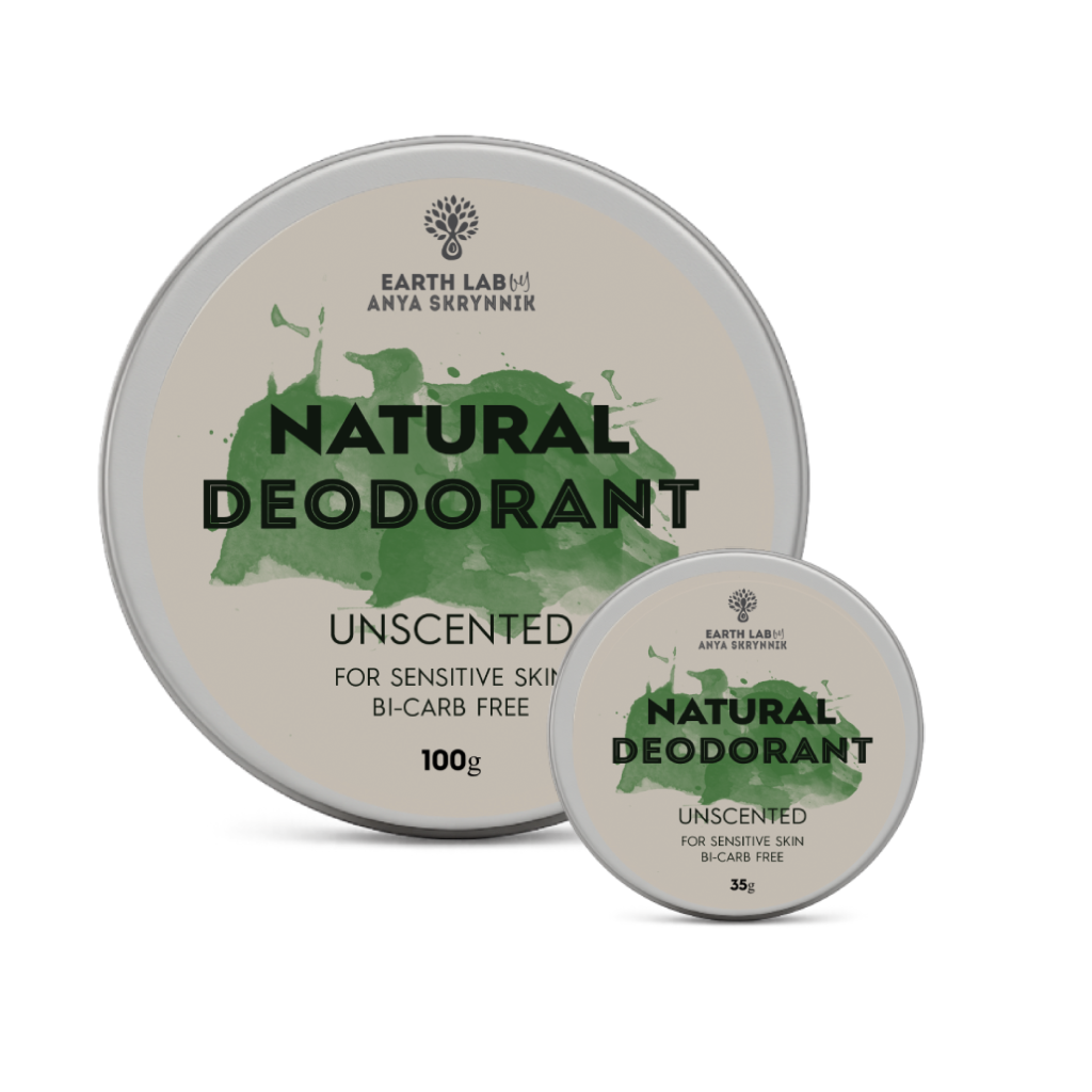 Unscented Natural Deodorant Bicarb Free