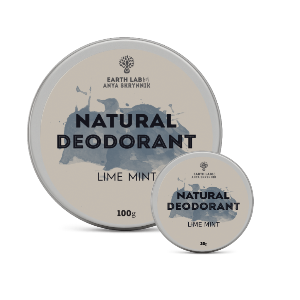 natural deodorant lime mint