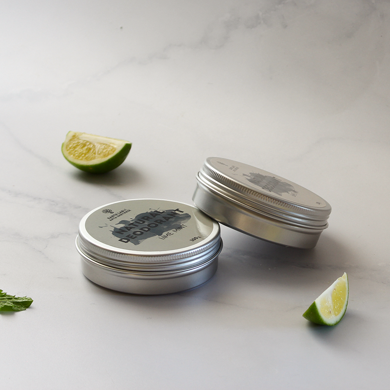 Lime Mint Natural Deodorant with Bi-Carb Soda